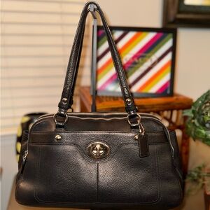 Coach “Penelope” Black leather satchel TODAY ONLY PRICE!!